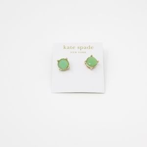 Kate Spade Green Mint Stone Earrings